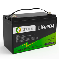 12V 100Ah LiFePO4 Lithium Battery